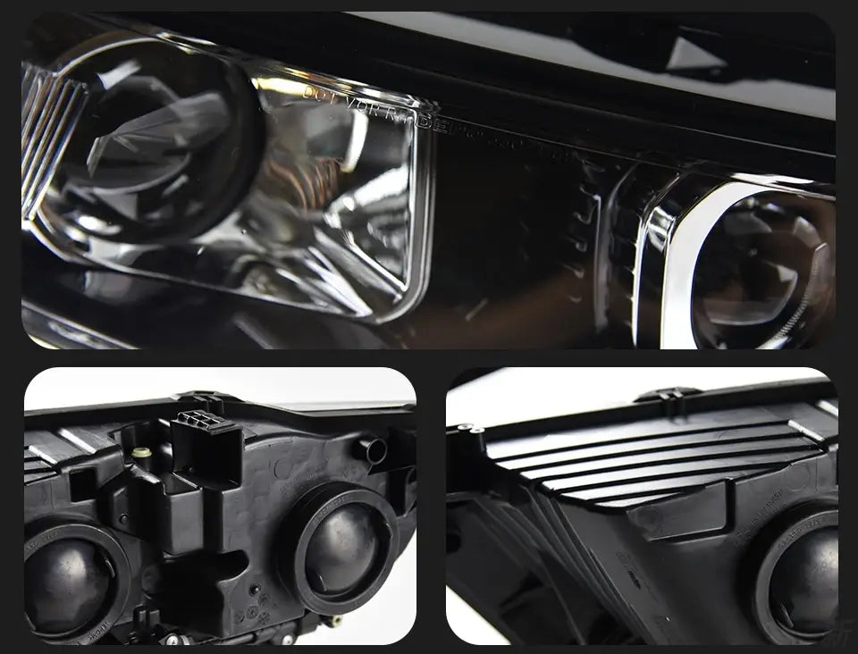 Ford Edge Headlights 2015-2018 New Edge LED Headlight DRL