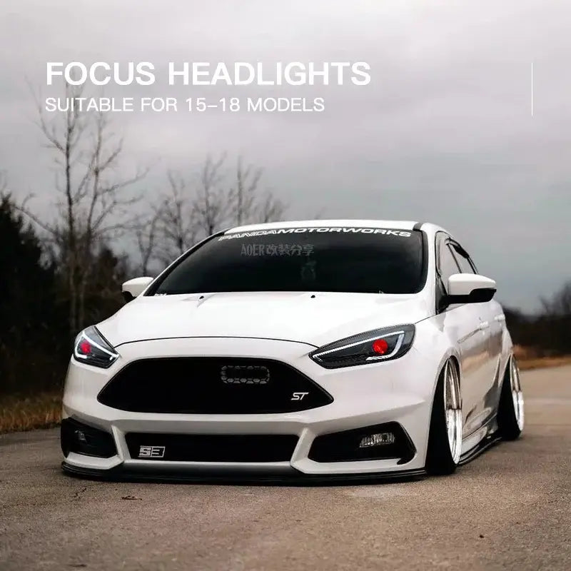 Car Headlight Assembly for Ford Focus 2015-2018 LED Lights