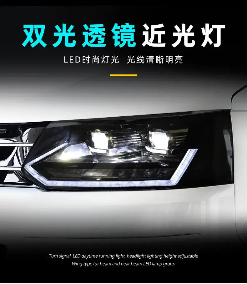 Car Lights for VW Multivan T5 LED Headlight Projector Lnes