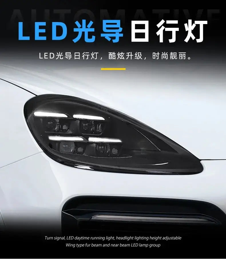 Car Lights for Porsche Cayenne LED Headlight 2019-2023