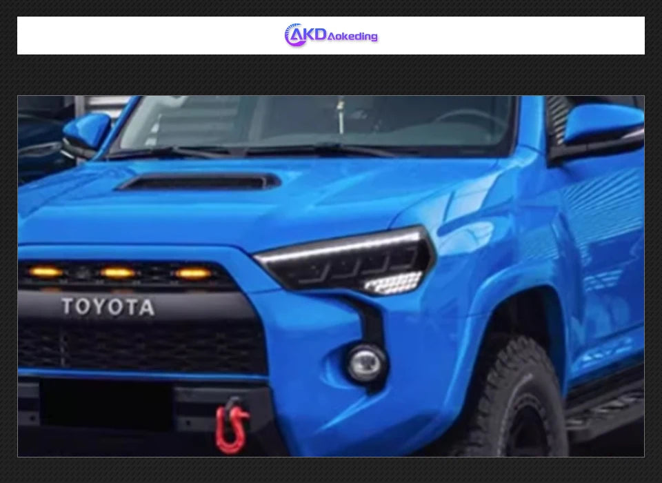 Car Styling Head Lamp for 4 Runner Headlights 2014-2020