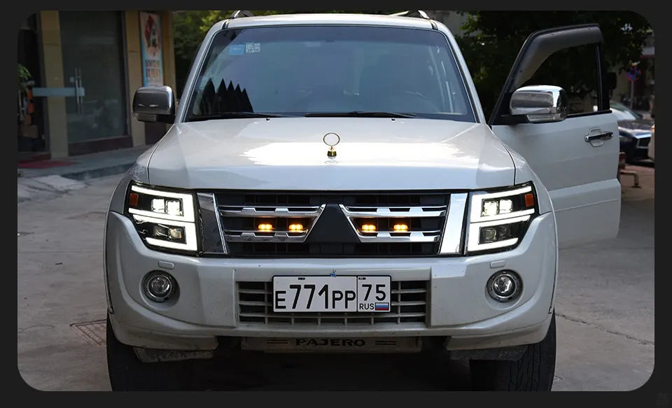 Pajero V93 Headlights 2006-2020 V97 LED Headlight Montero