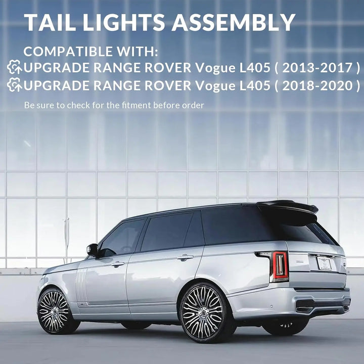 Pair Newest 2023 Tail Light Assembly For Land Rover Range Rover Vogue 2014-2017 2018-2022 L405 Rear Lamp Taillights - AliExpress - CAR CRAFT INDIA