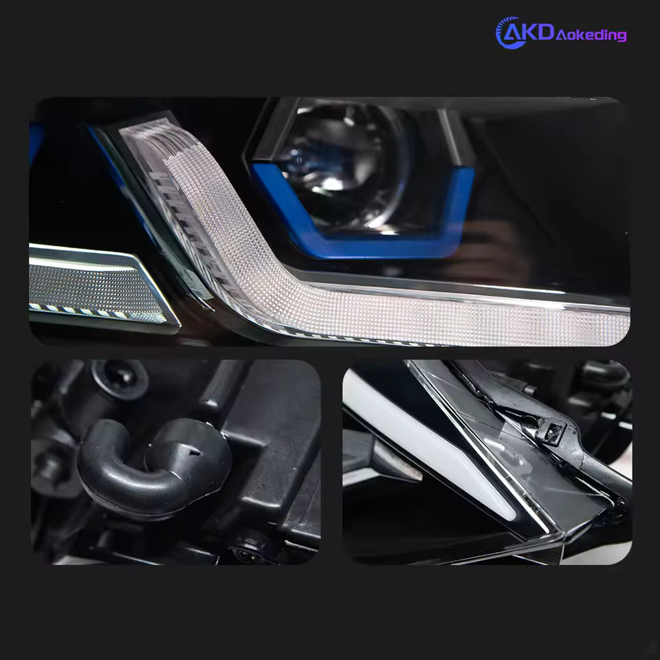 Car Styling Head Lamp for BMW E90 Headlights 2005-2012 320i 318i 323i 3 Series LED Headlight DRL Hid Bi Xenon Beam Accessories - CAR CRAFT INDIA