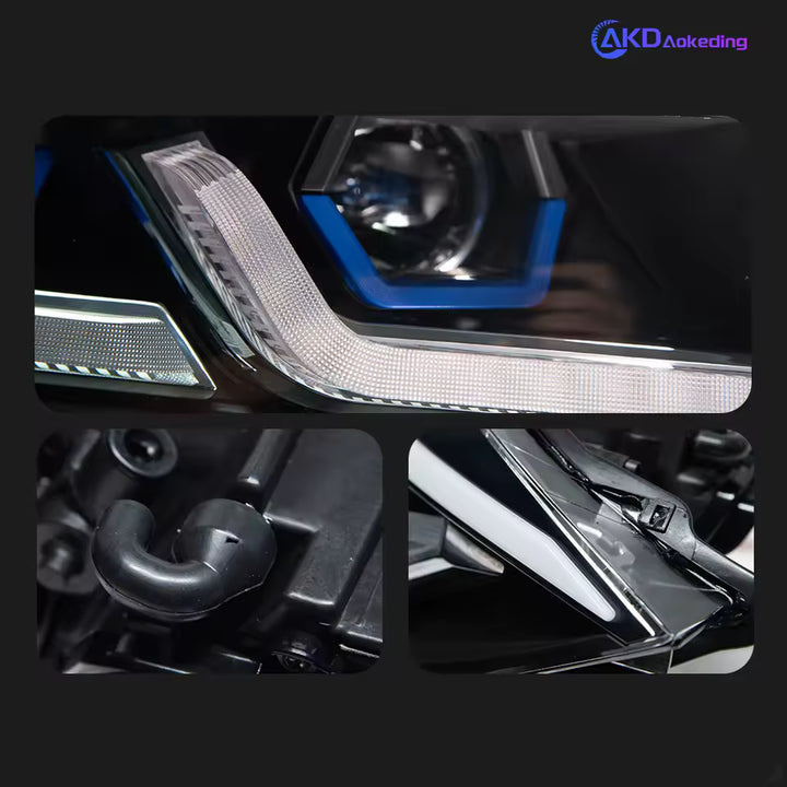 Car Styling Head Lamp for BMW E90 Headlights 2005-2012 320i 318i 323i 3 Series LED Headlight DRL Hid Bi Xenon Beam Accessories - CAR CRAFT INDIA