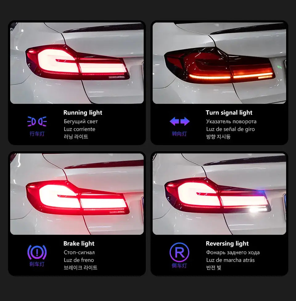 Car Lights for BMW G30 Tail Light Led 2017-2020 G38 Rear