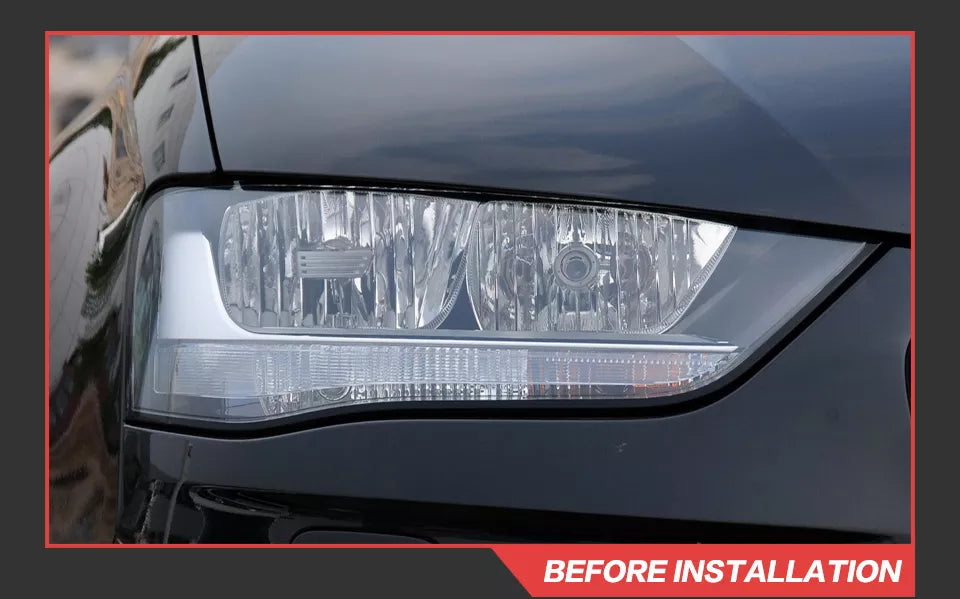 Car Styling Head lamp light for Audi A4 Headlights 2013-2016