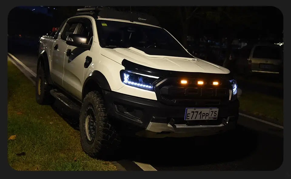 Car Styling Head lamp light for Ranger Headlights 2016-2020