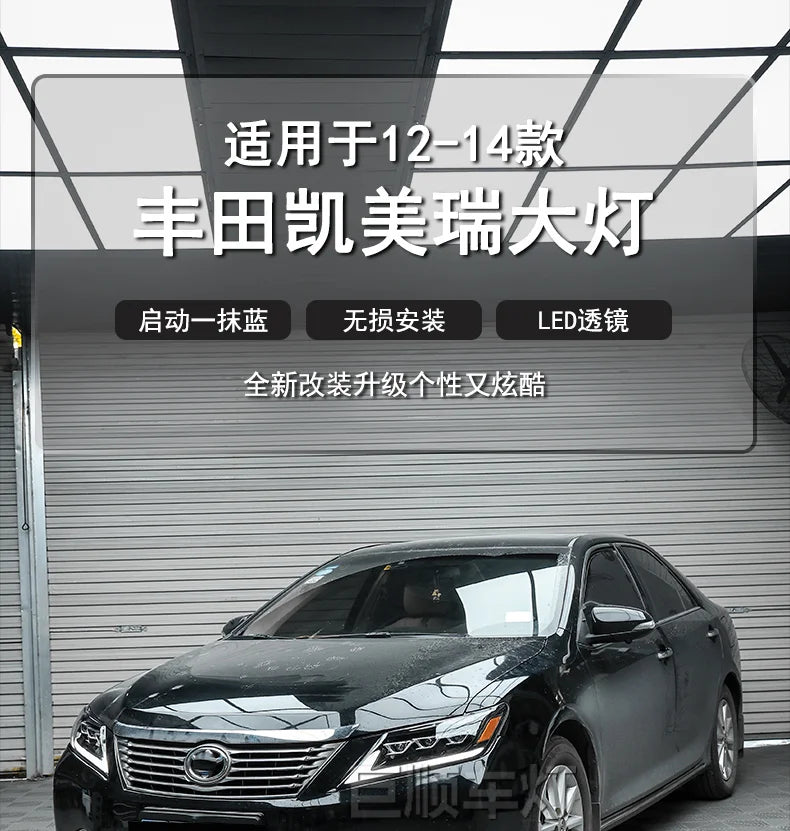 For Toyota Camry FULL LED Headlights 2012 2013 2014 Camry