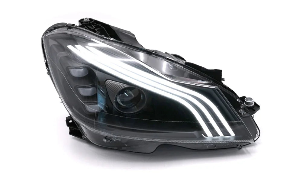 Head lamp light for Benz W204 LED Headlight Projector Lens