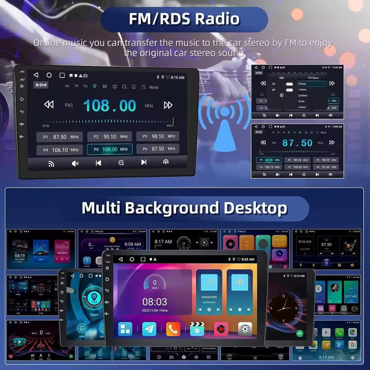 9''Android15 2+64G Car Stereo Radio for Land Rover Freelander 2 2007-2012 withCarplay Android Auto WiFi Bluetooth FM/RDS SWC GPS - CAR CRAFT INDIA