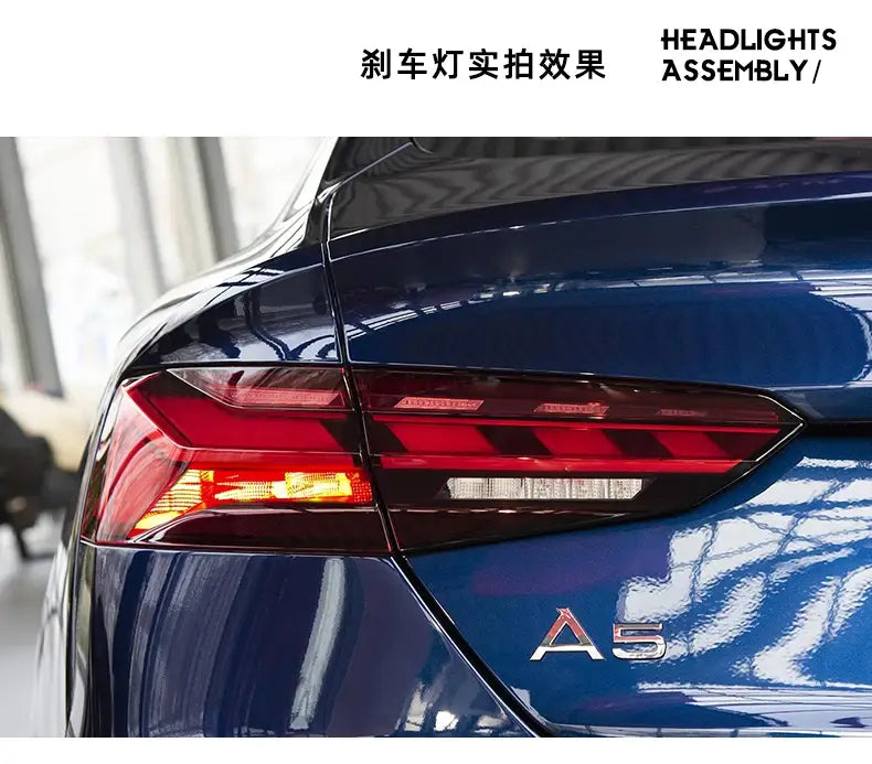 Car Lights for Audi A5 Tail lamp light 2017-2020 S5 LED Tail