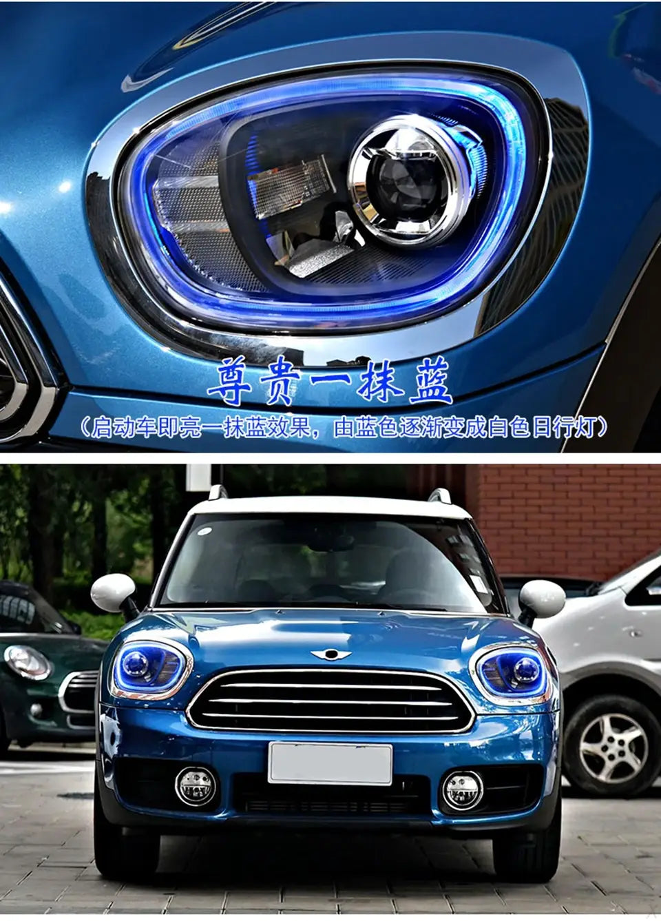 Car Lights for F60 Mini Countryman 2016-2021 LED Auto