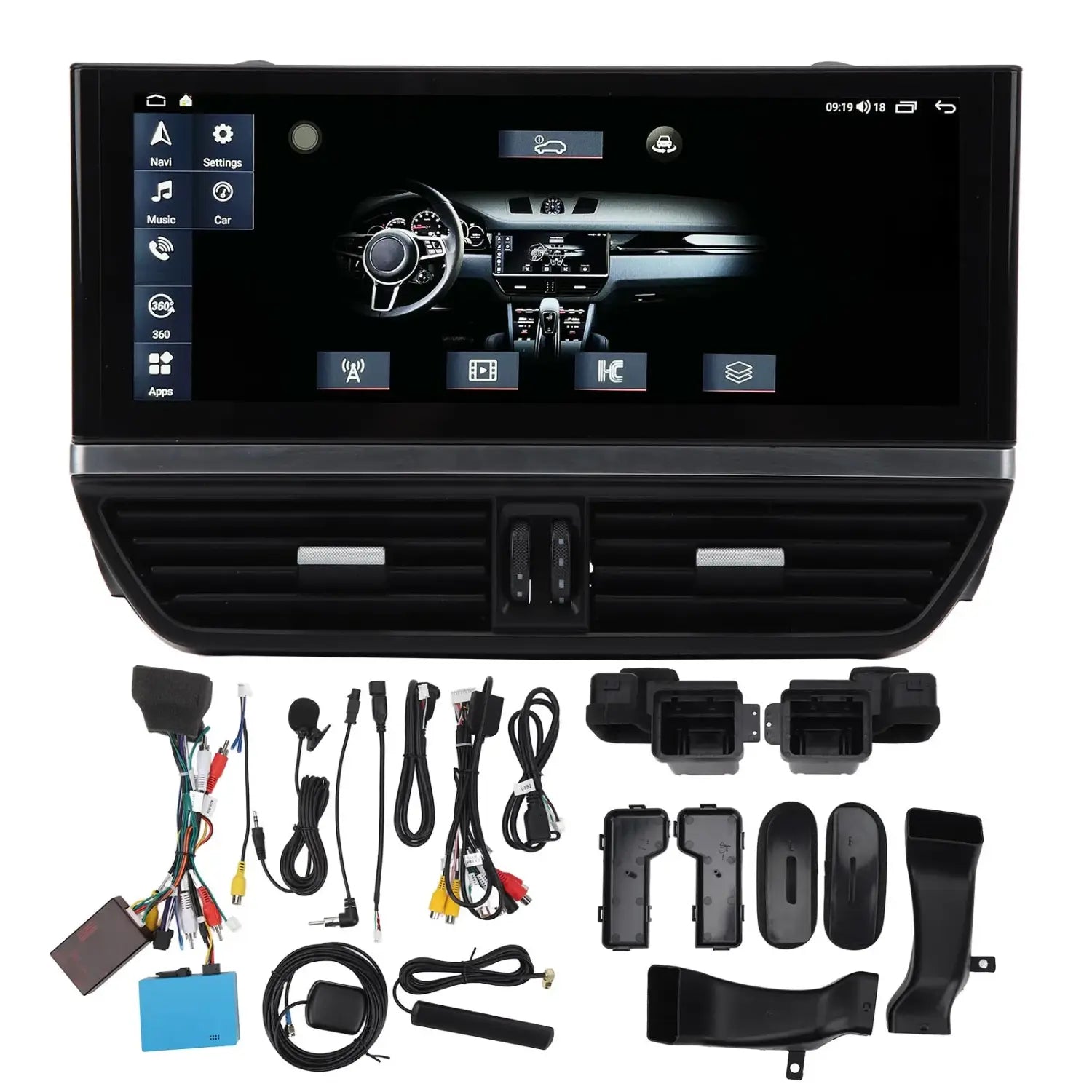 12.3In Car Multimedia Player Wireless Carplay HD Touch