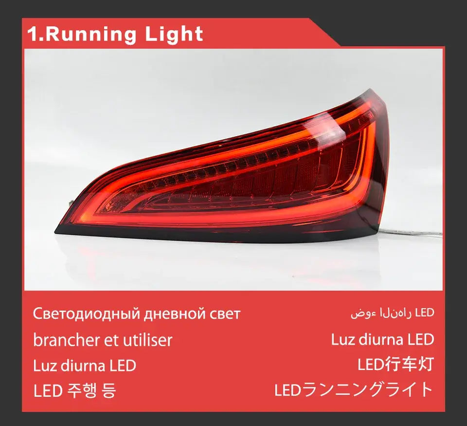 Car Styling Tail lamp light for Audi Q5 Tail Lights