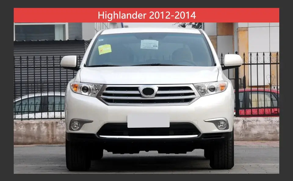 Toyota Highlander Headlights 2012 Highlander LED Headlight