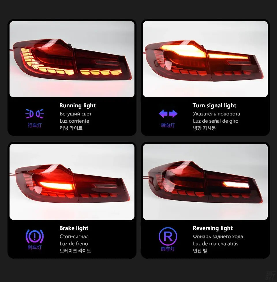 Car Styling Tail lamp light for BMW G30 Tail Lights