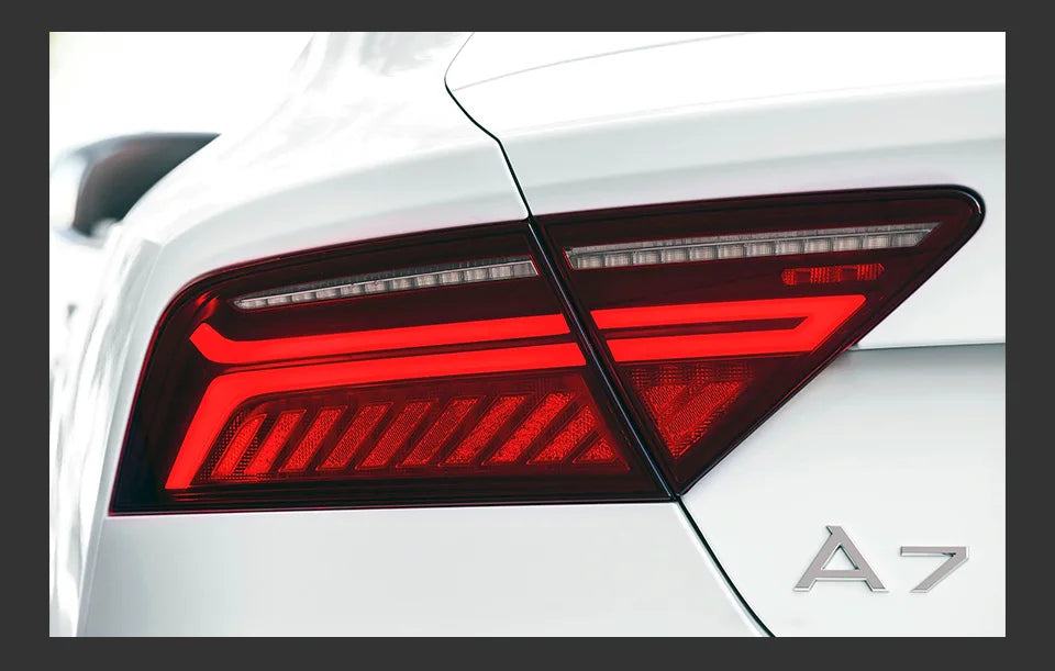 Audi A7 Tail Lights 2011-2018 RS7 LED Tail Light Rear lamp