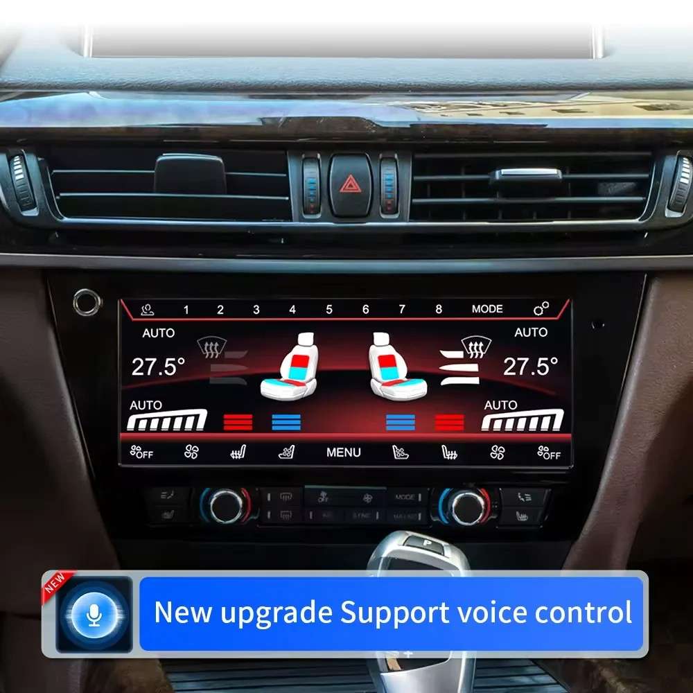 Car Craft Compatible With Bmw X5 F15 2014-2018 Lcd Display Air Conditioning Board Android Ac Panel Digital Touch Screen Climate Knobs Control 8.8 Inch CC-8490 - CAR CRAFT INDIA