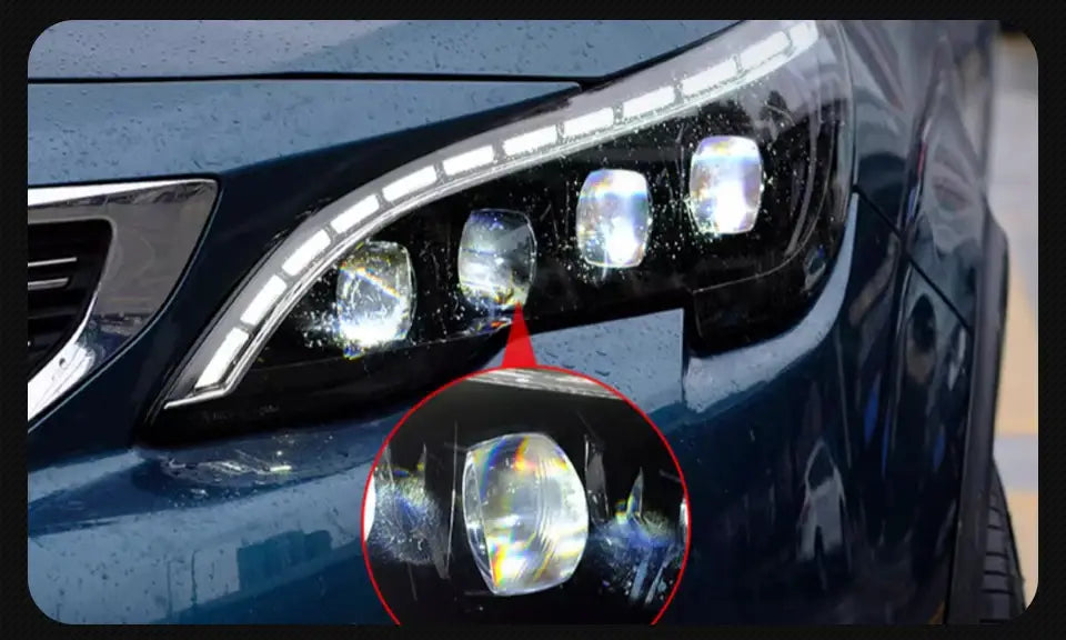 Head lamp light for Peugeot 3008 5008 LED Headlight