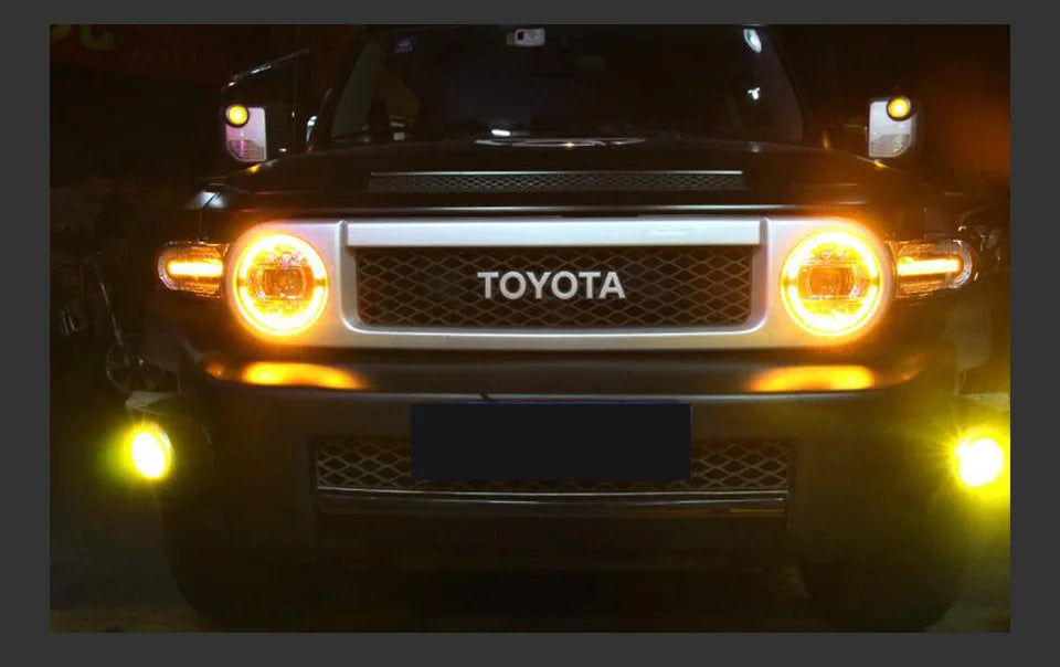 Car Styling Head lamp light for Toyota FJ Cruiser Headlights