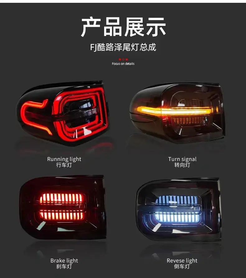 AKD Car Styling Head Lamp for Toyota FJ Cruiser LED Tail