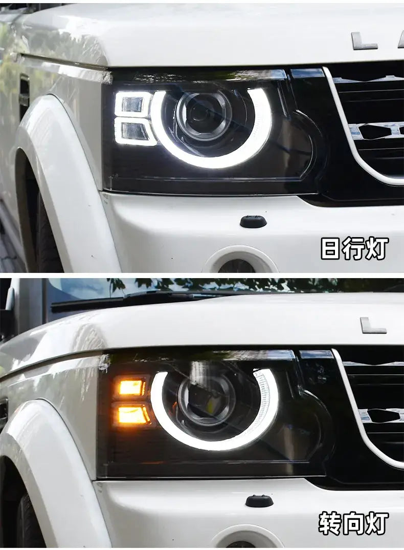 Car Headlights for Land Rover Discovery 3 4 2010-2017 Front