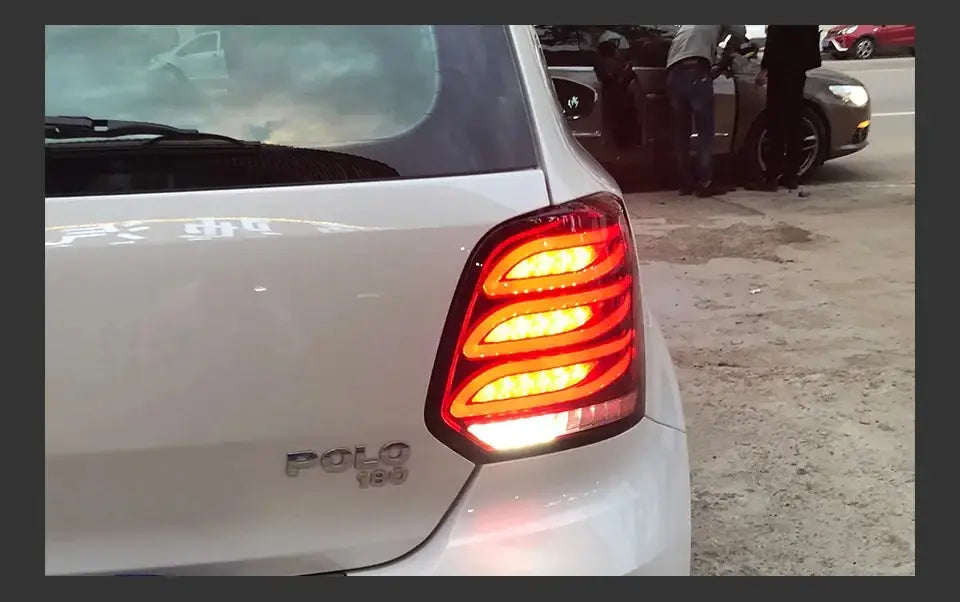 VW Polo LED Tail Light 2011-2018 Polo Rear Fog Brake Turn