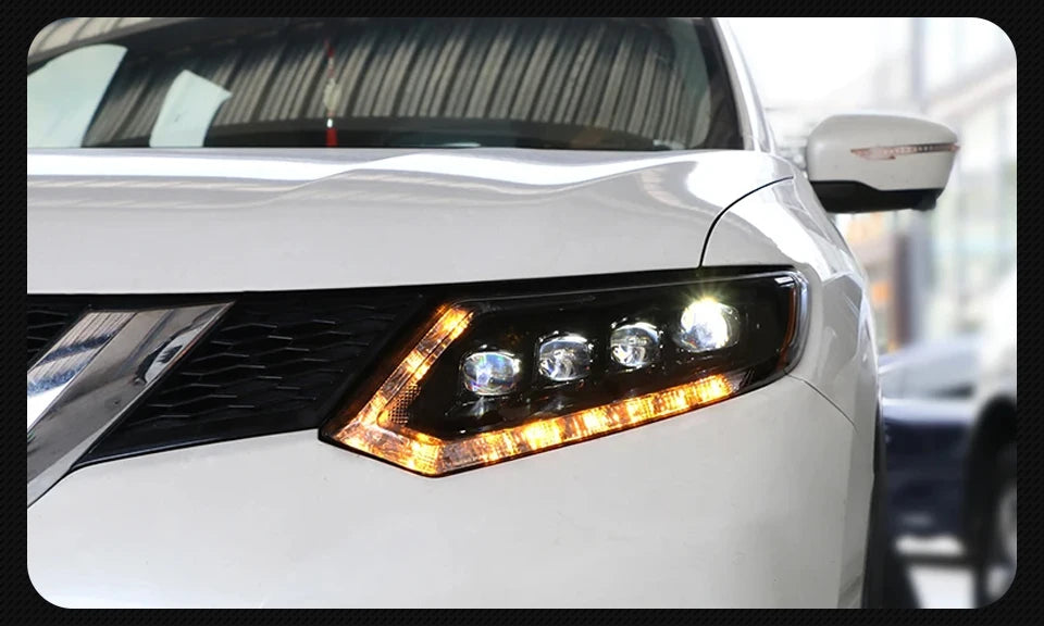 Car Styling Head Lamp for Nissan X-Trail Headlights 2014