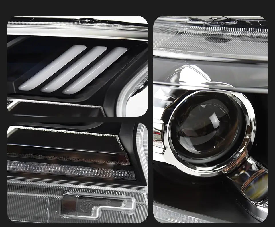 Ford Everest Ranger Headlights 2016-2020 Dynamic Turn Signal