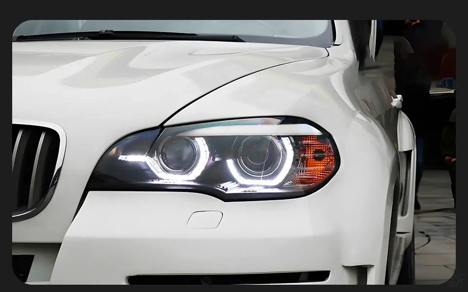 Car Styling Head lamp light for BMW X5 Headlights 2007-2013