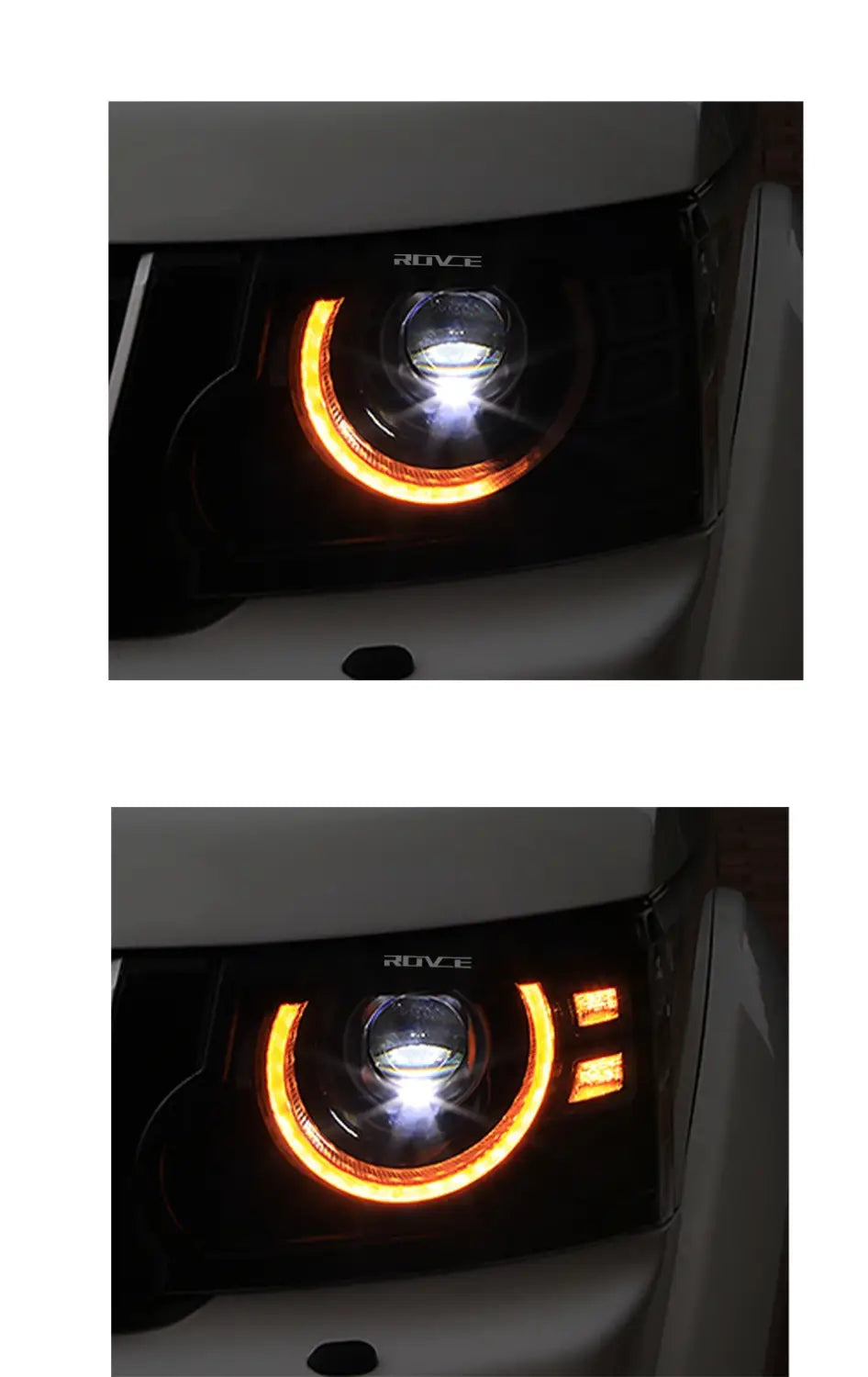 ROVCE LED Headlight Assembly Upgrade Defender Design