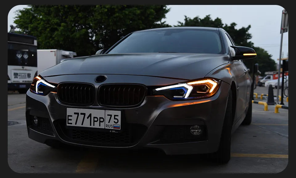 Car Lights for BMW F30 LED Headlight Projector Lens F31 Head