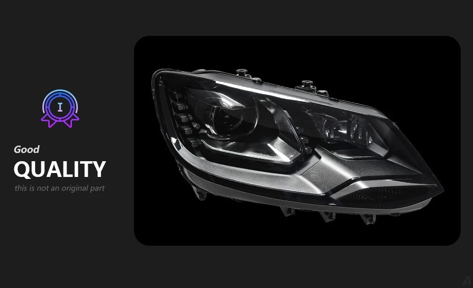 Car Styling Head lamp light for Sharan Headlights 2012-2020