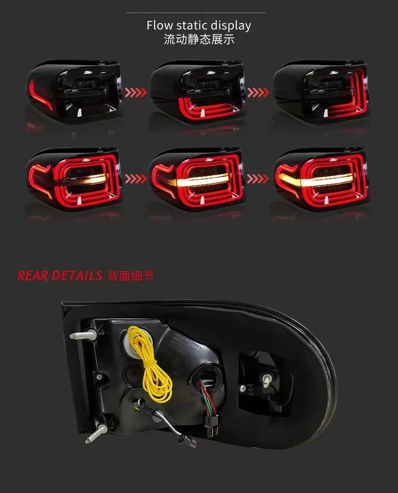 Car Styling Head Lamp for Toyota FJ Cruiser LED Tail Light