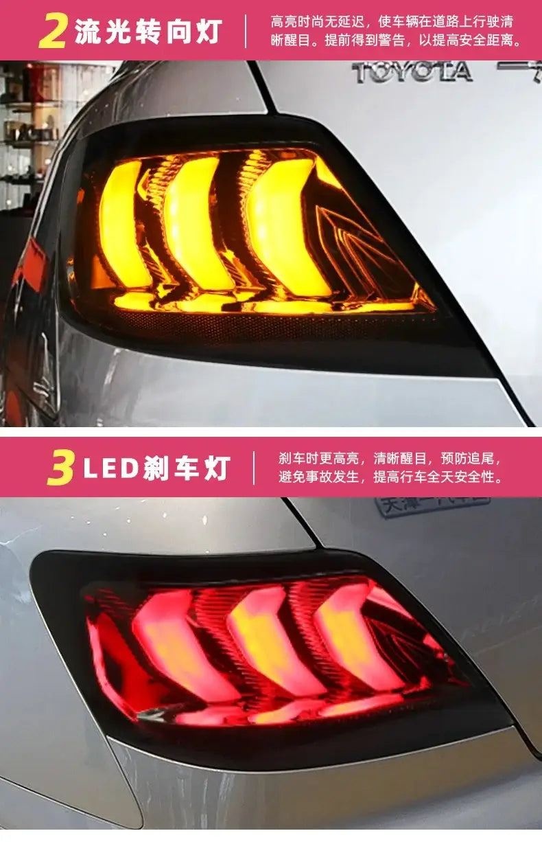 AKD Car Styling Tail Lamp for Toyota Reiz LED Light 2005