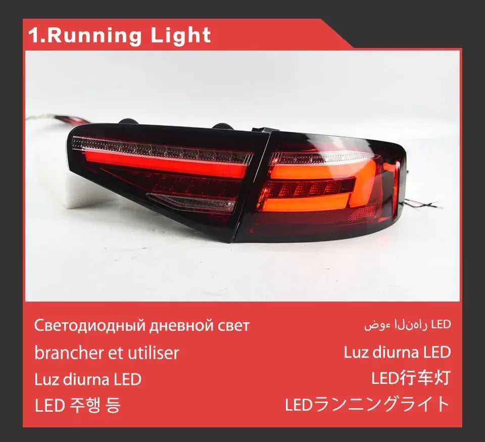 Audi A4 Tail lamp light 2013-2016 A4 Tail Light LED DRL