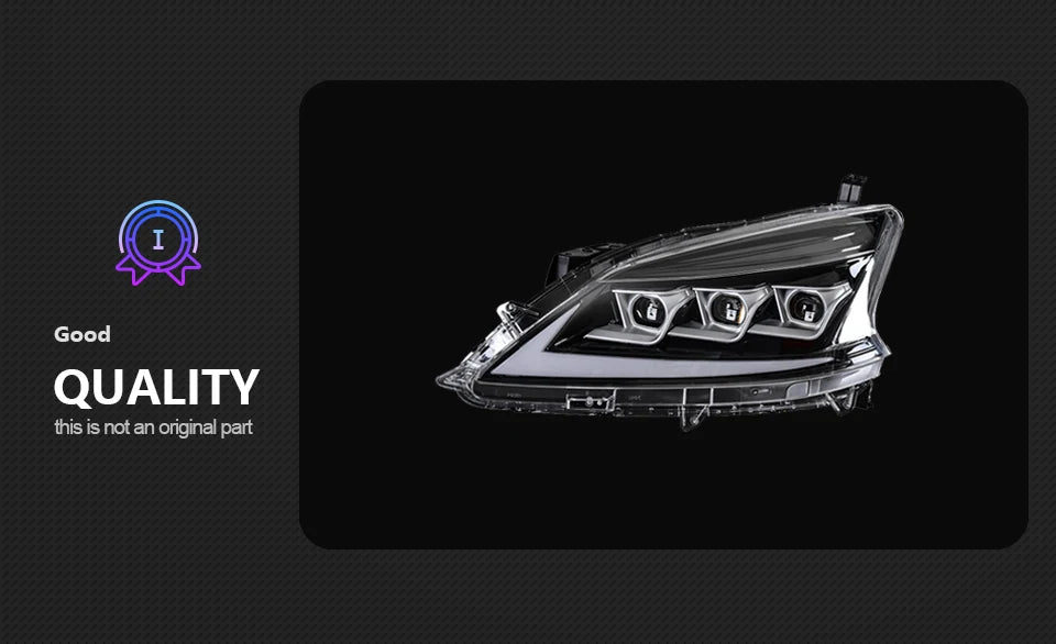 Car Styling Headlights for Nissan Sylphy Sentra LED