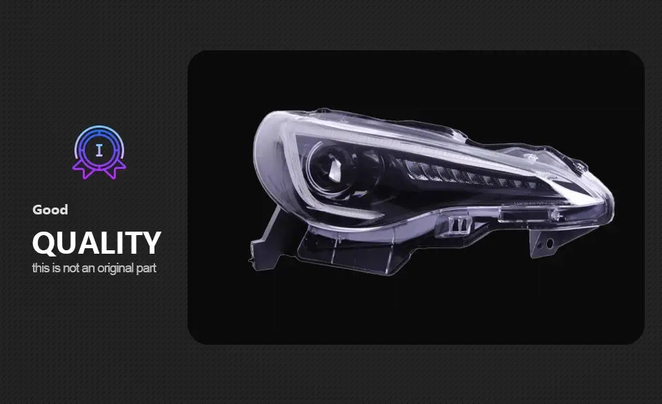 Car Styling Head lamp light for Subaru BRZ Headlights