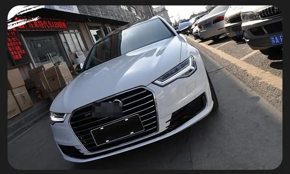 Car Styling for A6 Headlights 2012-2018 Upgrade A6L All LED