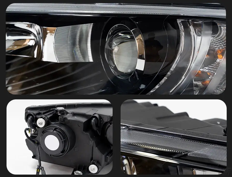 Car Styling Head lamp light for Skoda Octavia Headlights