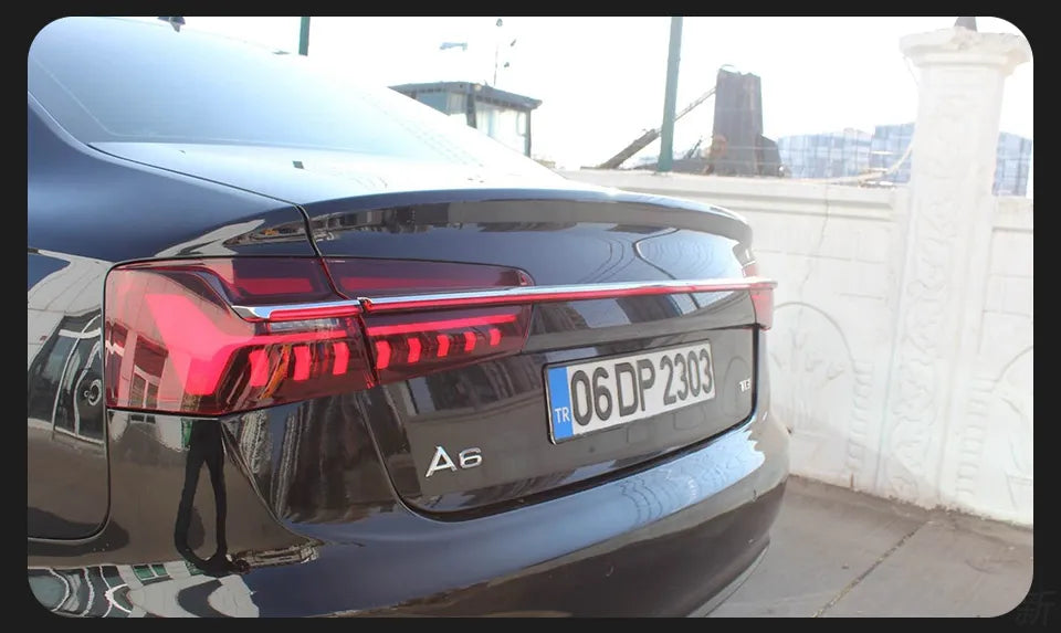 Car Lights for Audi A6 LED Tail Light 2012-2016 A6 C7 Tail