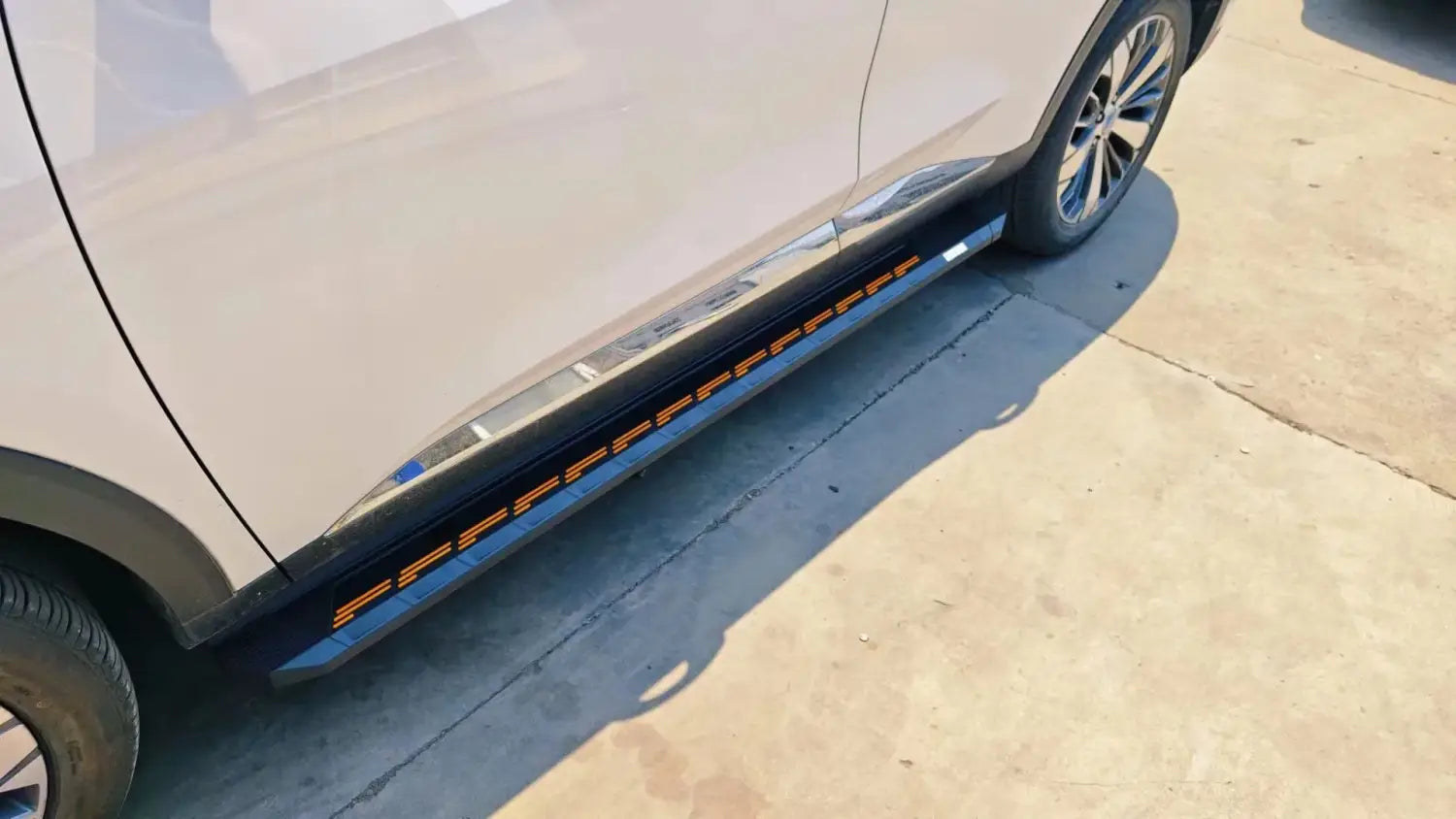 2Pcs Door Side Step Running Board Nerf Bar Fits for AUDI Q7