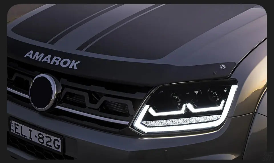 Car Styling Head lamp light for VW Amarok Headlights