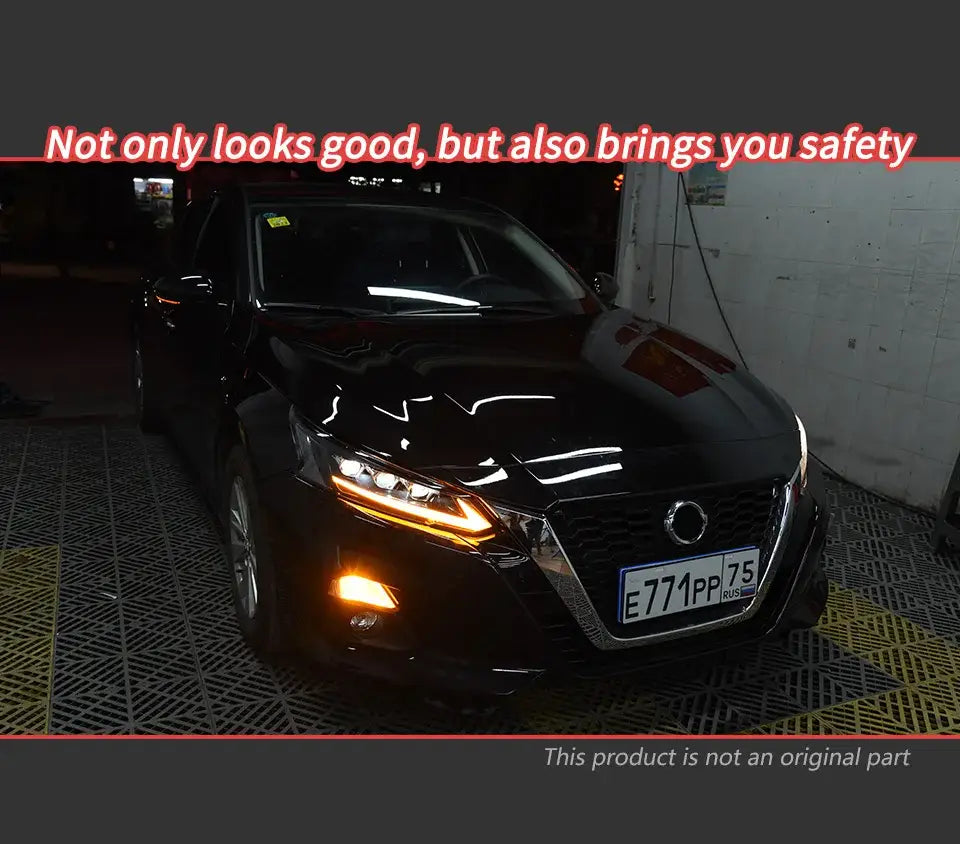 Car Styling Head lamp light for Nissan Teana Headlights