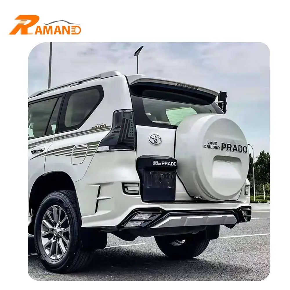 Body Kit for PRADO Front and Rear Bumper with LED Light