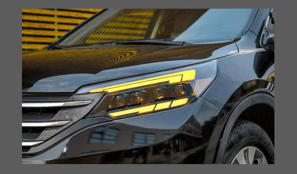 Car Styling Head Lamp for CR-V Headlights 2012-2014 LED