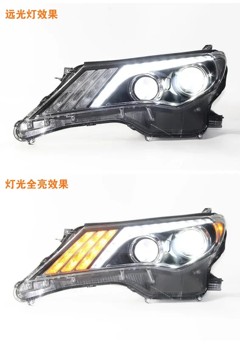 Car Lights for Toyota RAV4 LED Headlight 2014-2017 Rav4 Head