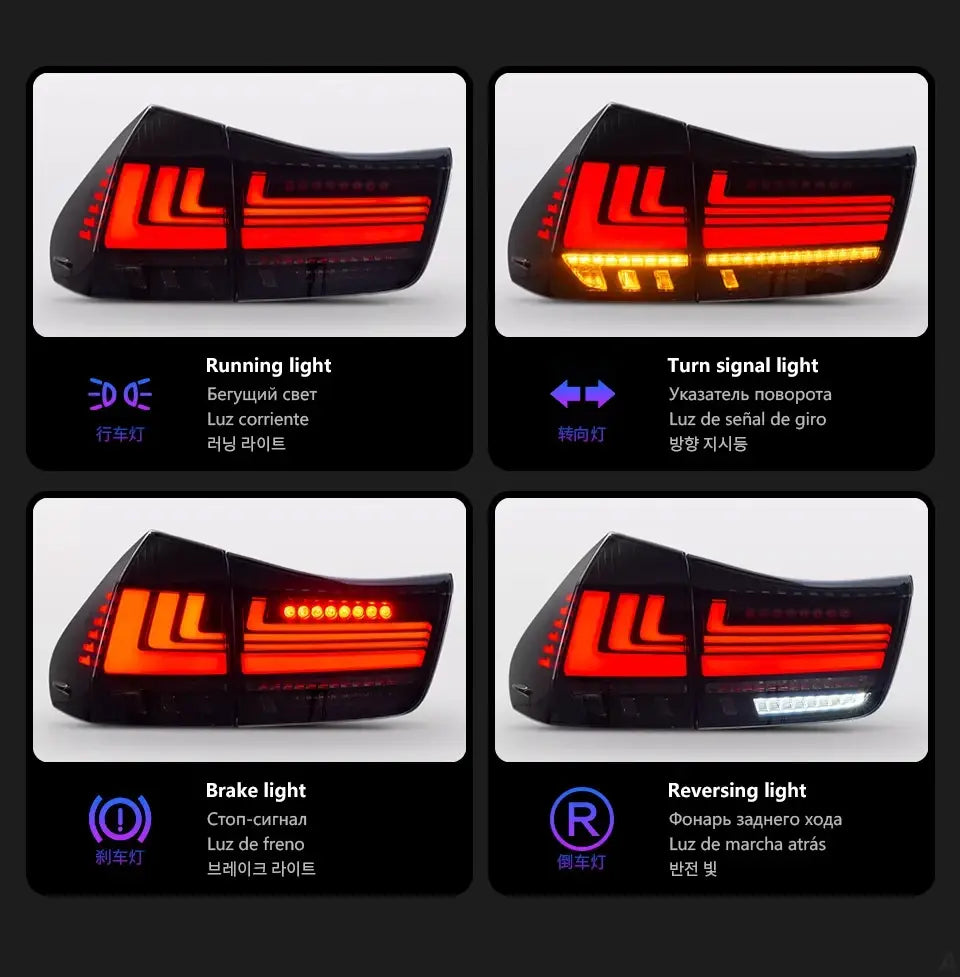 Car Styling for Lexus RX RX300 RX350 RX400 Tail Lights