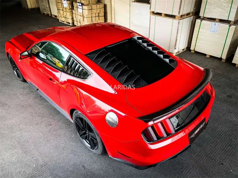 Rear Window Louvers Sunshade Plate for Ford Mustang